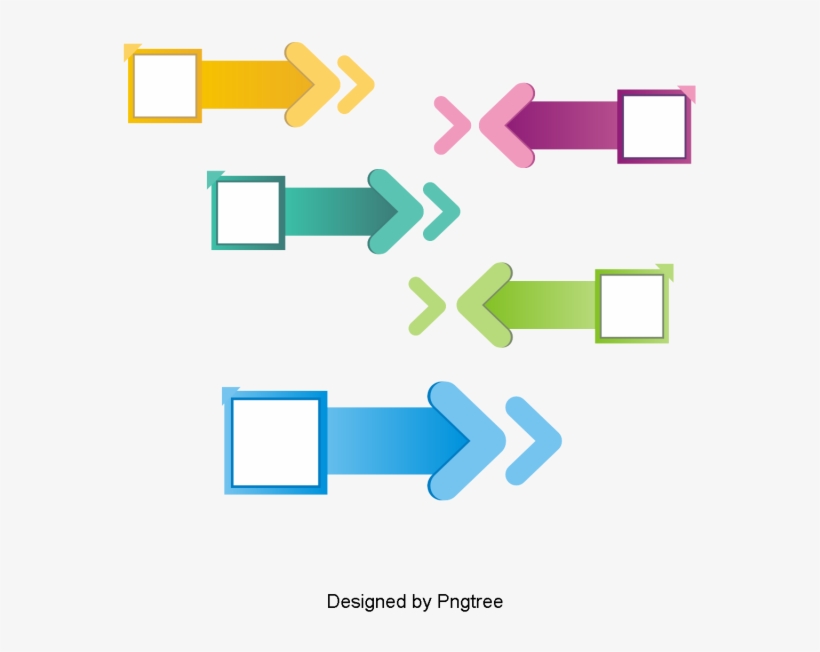 Hermosa Caricatura Lindo Flecha Pintada A Mano De Navegacion - Cartoon, transparent png download