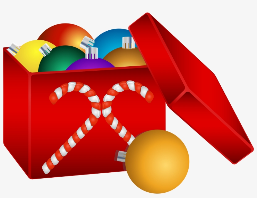 Box Clipart Ball - Christmas Day, transparent png download