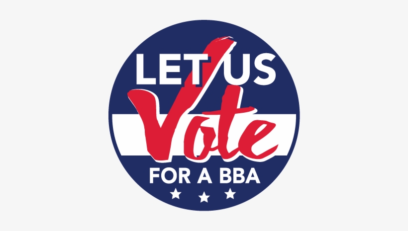 Get A “let Us Vote For A Bba” Button For Your Newsletter - Email, transparent png download