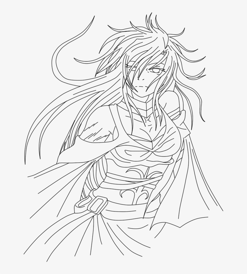 Lineart To Scarlethee By Angel - Line Art, transparent png download