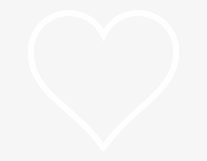 Download Heart Outline Png - White Outline Of A Heart | Transparent PNG ...
