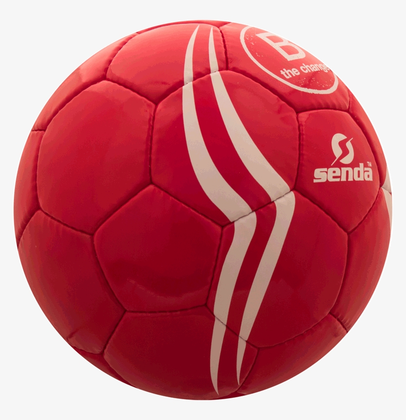 Side Of Senda B Corporation Soccer Ball - Red Soccer Ball Png, transparent png download