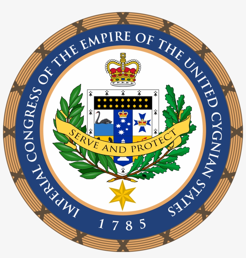 Seal Of The Imperial Congress Of Cygnia - Queens York Rangers Cadets, transparent png download