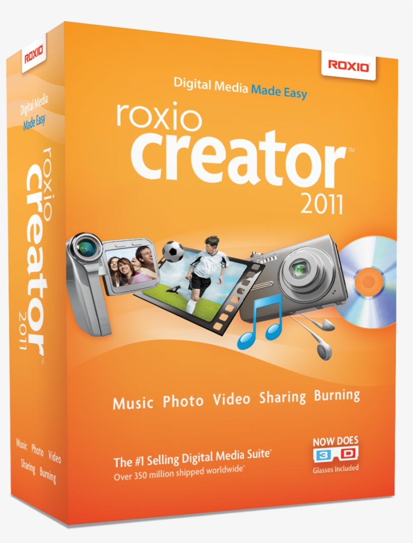 The Next Great 3d Movie Doesn't Have To Feature Avatars, - Roxio Creator 2011 Dvd, transparent png download