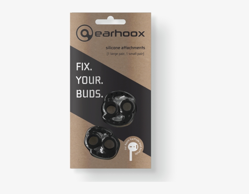 Earhoox For Earpods & Airpods - Earhoox 2.0 For Apple Earpods Airpods White, transparent png download