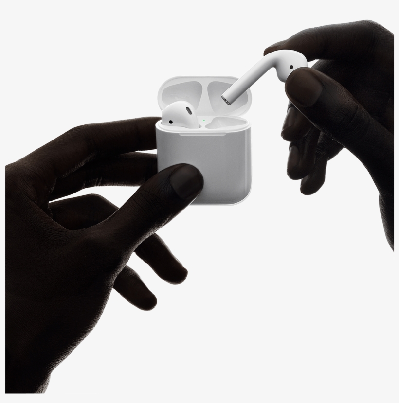 Apple Airpods - Apple Airpods In-ear Wireless Headphones, transparent png download