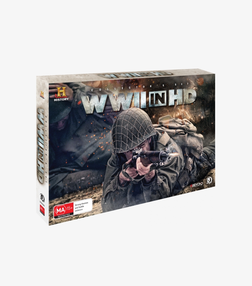 Wwii In Hd Collector's Set - Wwii In Hd Dvd Collection, transparent png download
