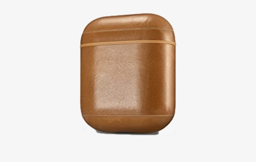 Picture Of Handmade Protective Leather Apple Airpods - Leather Apple Airpod Case, transparent png download