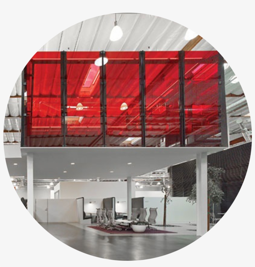 Unique Light Walls Illuminate Interior Spaces From - Conference Rooms On Mezzanines, transparent png download