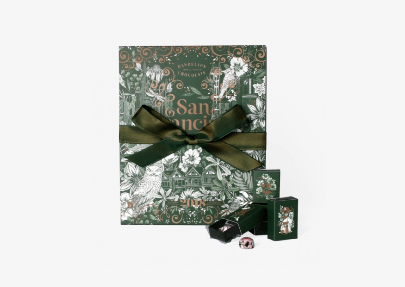 The 2018 Advent Calendar Tied With A Bow - Advent Calendar, transparent png download