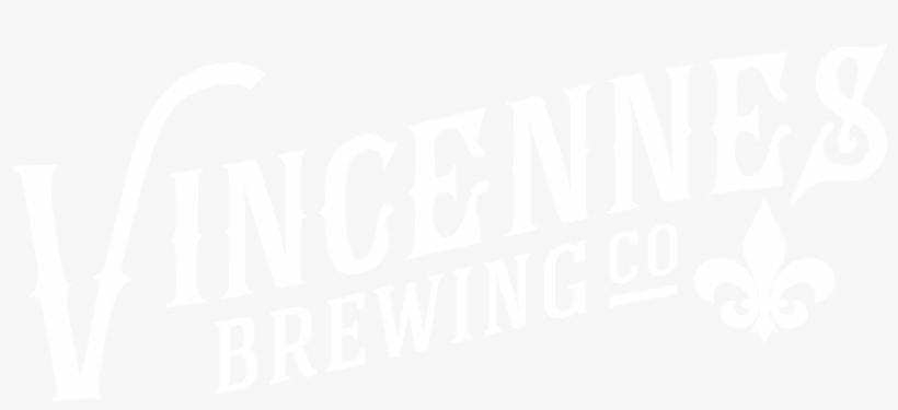 Logotype White - The Vincennes Brewing Company, transparent png download