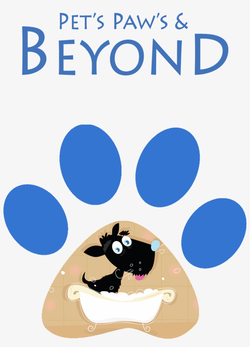 Hand Gezeichneter Niedlicher Schwarzer Hund Im Bad, transparent png download