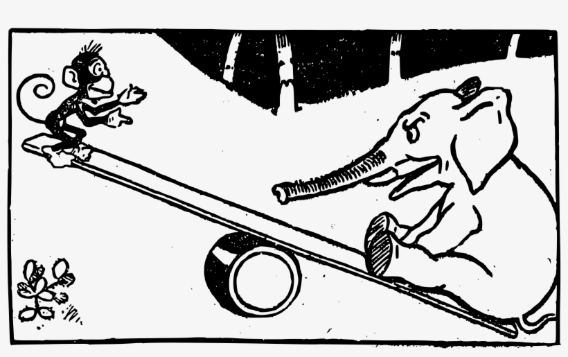 Big Image - Black And White Clipart Of Adjective, transparent png download