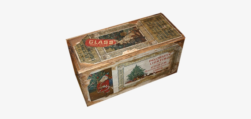 Vintage Christmas Light Box - Christmas Lights, transparent png download