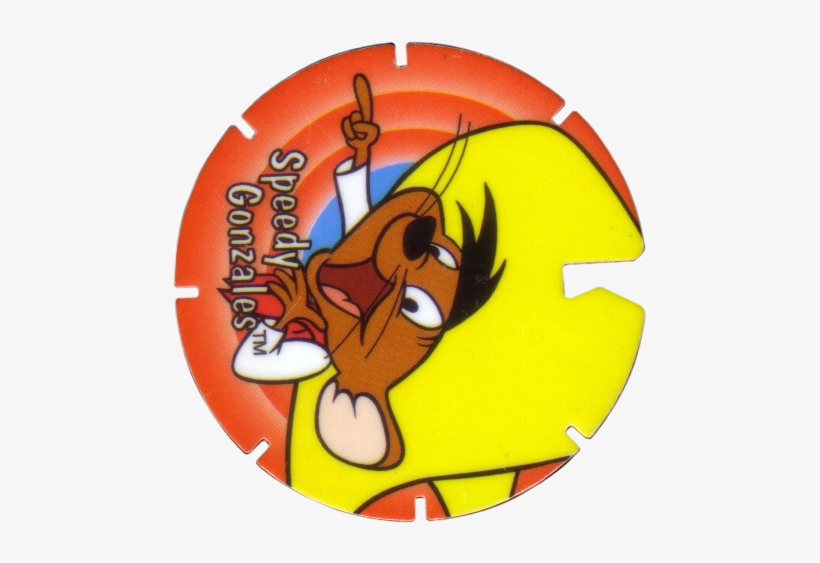 Tazos > Series 1 > 101 140 Looney Tunes Techno 108 - Milk Caps, transparent png download