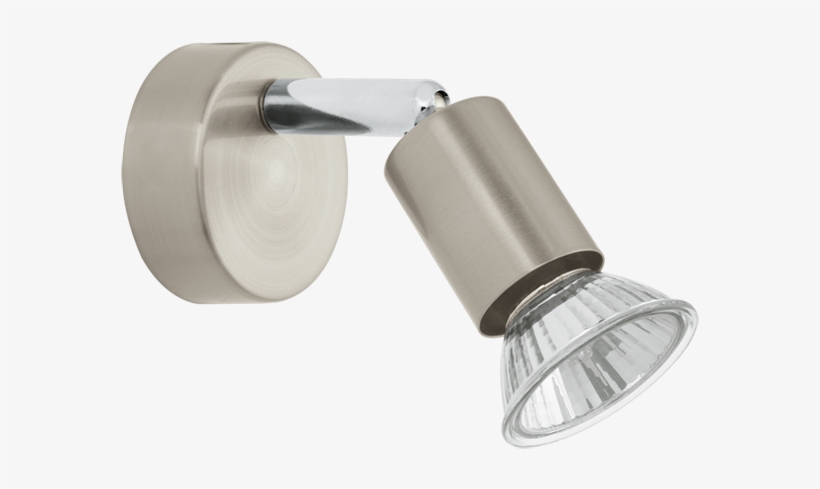 Lámpara Foco Metal Níquel Mate - Eglo 83046 Buzz 1 Light Spot, transparent png download