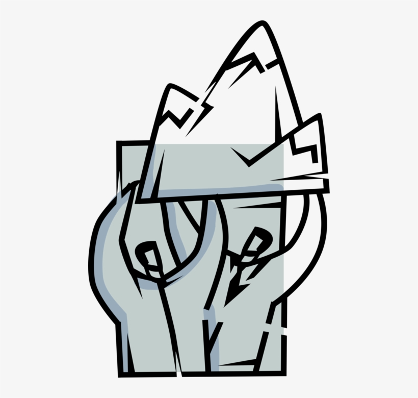 Vector Illustration Of Businessmen Use Teamwork And, transparent png download