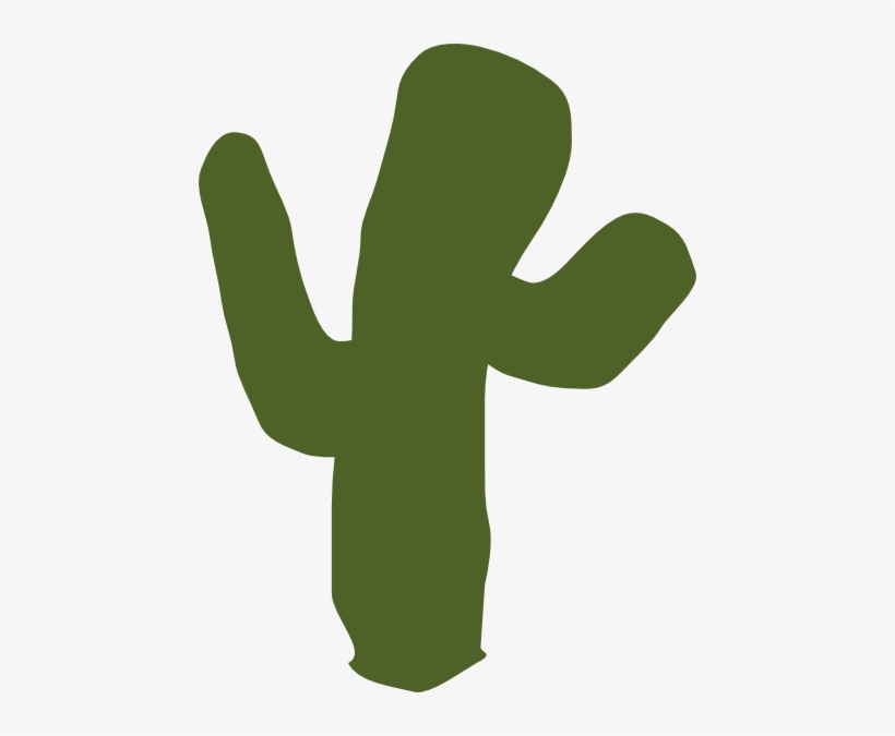 Cactus Pppp Green Dark Clip Art - Clip Art, transparent png download