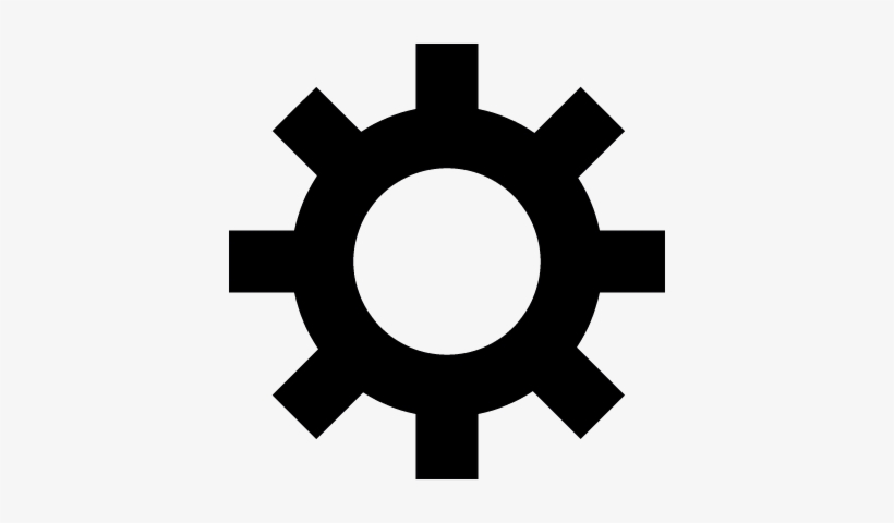 Settings Gear Vector - Logo Gear, transparent png download