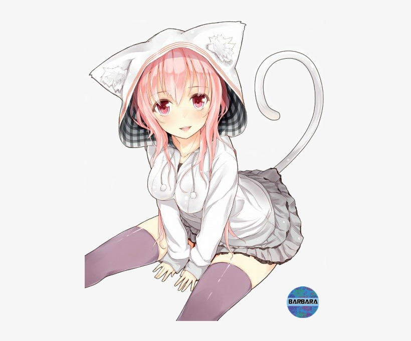Download Anime, Neko, And Anime Girl Image - Anime | Transparent PNG ...