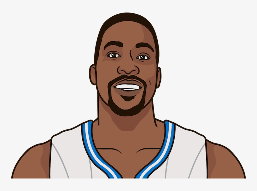 Dwight Howard Has Rejected The Most Shots In A Nba - Al Horford Cartoon, transparent png download
