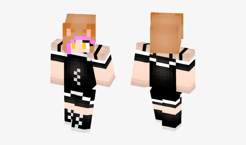 Orange Haired Maid - Girl, transparent png download