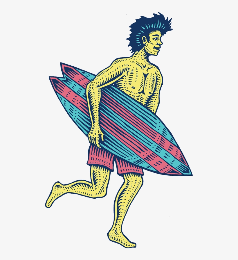 Beach Icons On Behance - Illustration, transparent png download