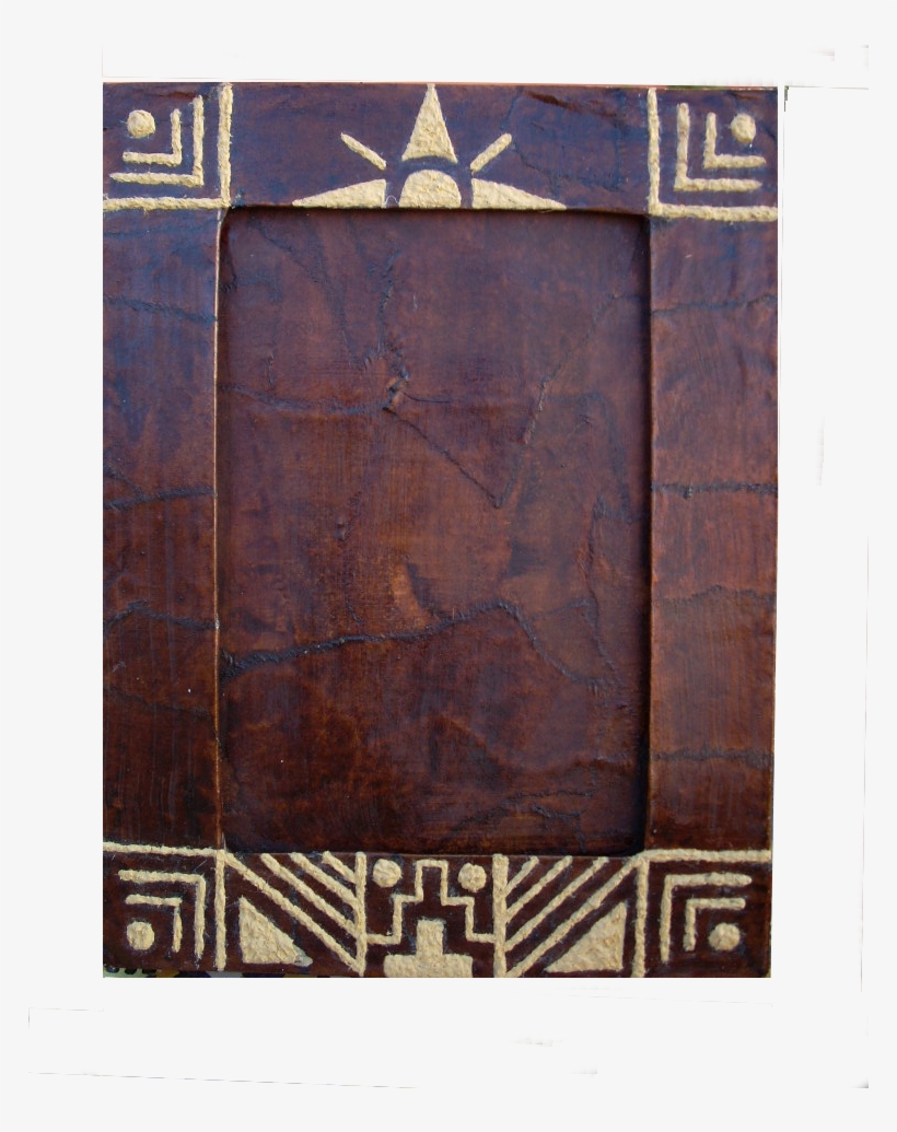 Stand-up Picture Frame Imitation Leather Texture Inner - Poster, transparent png download