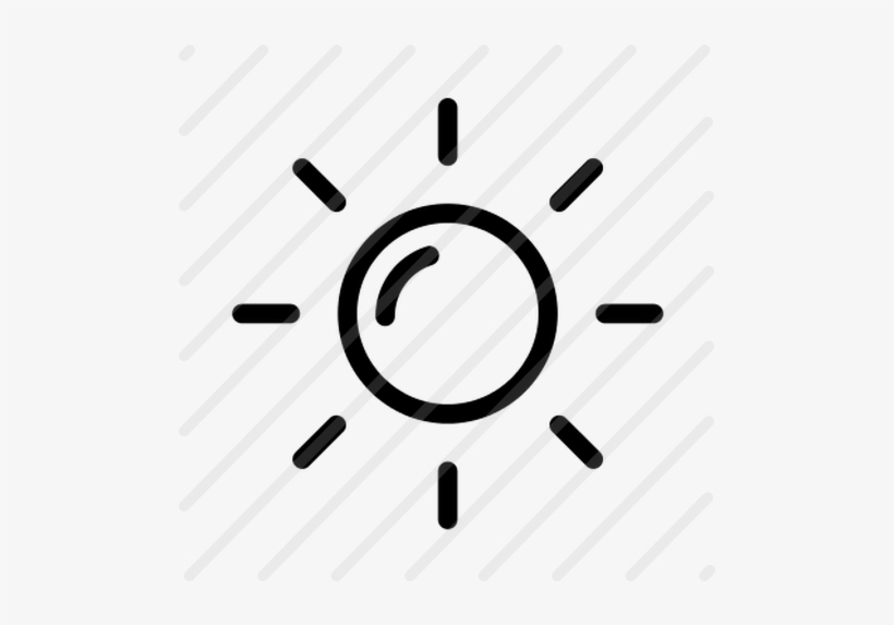 Sun Icon - Heat Icon Air Conditioner, transparent png download