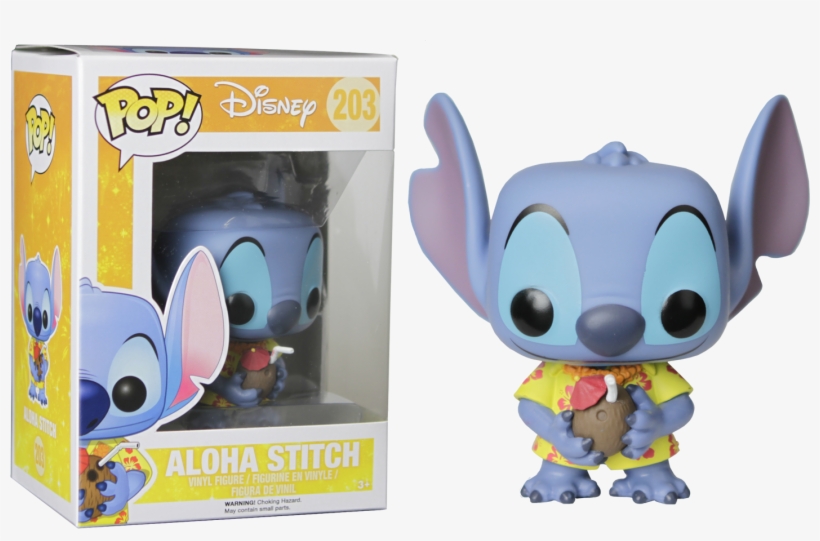 Disney Aloha Stitch - Aloha Stitch Funko Pop, transparent png download