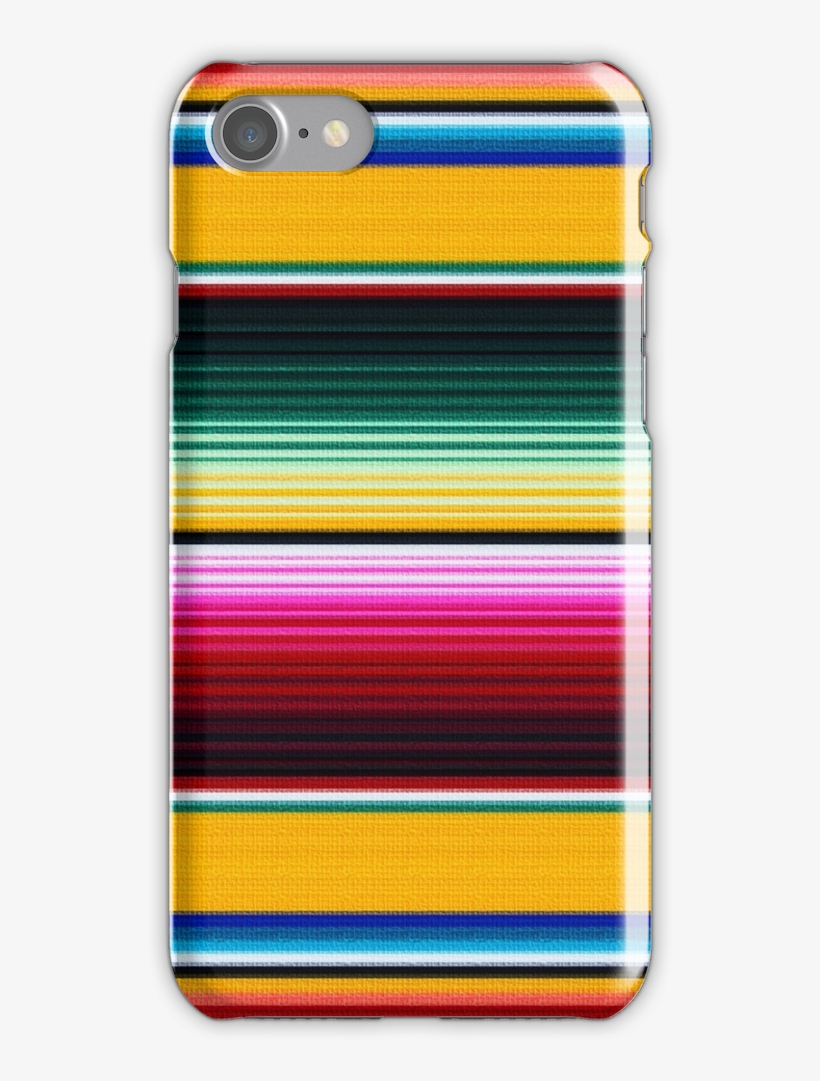 Colorful Mexican Poncho Pattern Iphone 7 Snap Case - Colorful Mexican Poncho, transparent png download