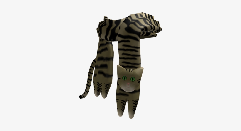 Tabby Cat Scarf - Cat, transparent png download