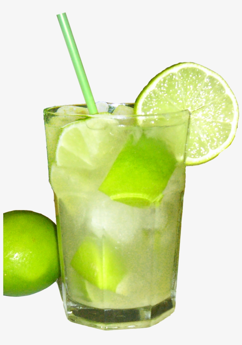 Zutaten • 1 Limette • 2 Tl Rohrzucker • 6 Cl Ginger - Caipirinha Getränk, transparent png download