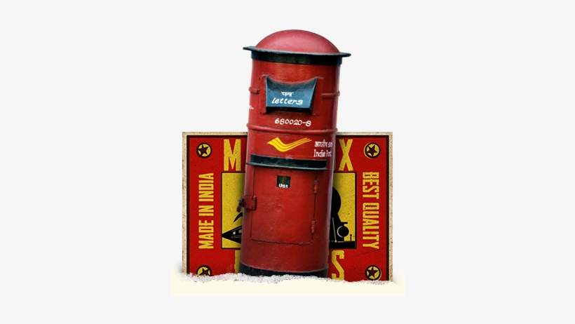 Contact Us - Indian Post Box Png, transparent png download
