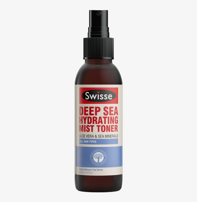 Swisse Deep Sea Hydrating Mist Toner, transparent png download