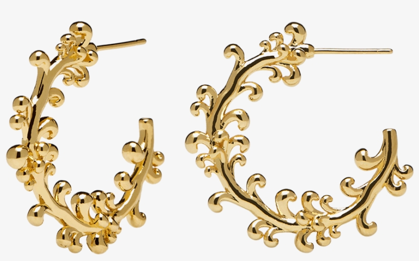 Amalfi Gold Earrings - Earring, transparent png download