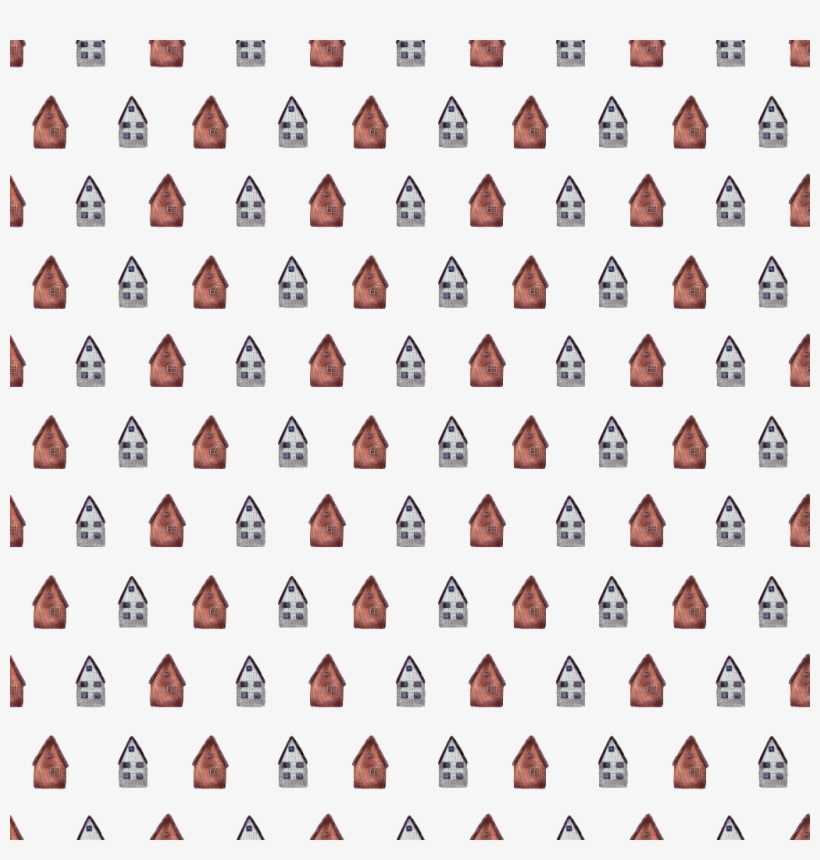 Hand Painted Cartoon Small House Png Transparent - Portable Network Graphics, transparent png download