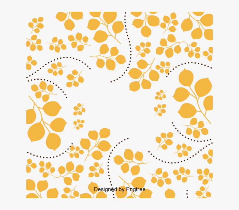 Beautiful Cartoon Cute Flat Hand-painted Autumn Leaf - Otoño Fondos De Pantalla Caricaturizado, transparent png download