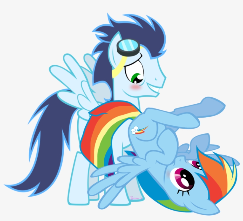 Gizemyorganci, Blushing, Eyes On The Prize, Female, - Soarin Pony, transparent png download