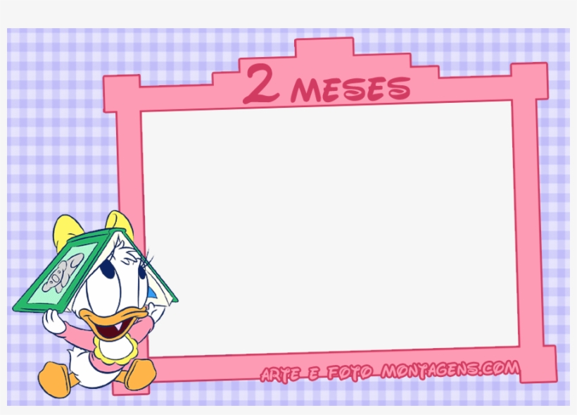 Minnie-02meses - Coloring Pictures Of Disney Characters, transparent png download