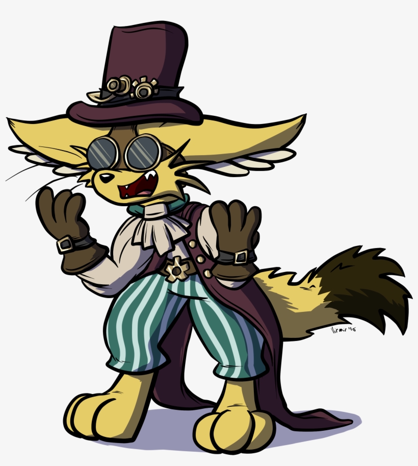 Steampunk Fennec - Art, transparent png download