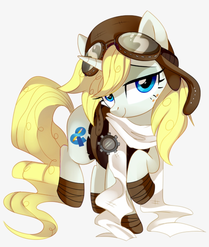 Pepooni, Aviator Goggles, Aviator Hat, Goggles, Hat, - Pony, transparent png download