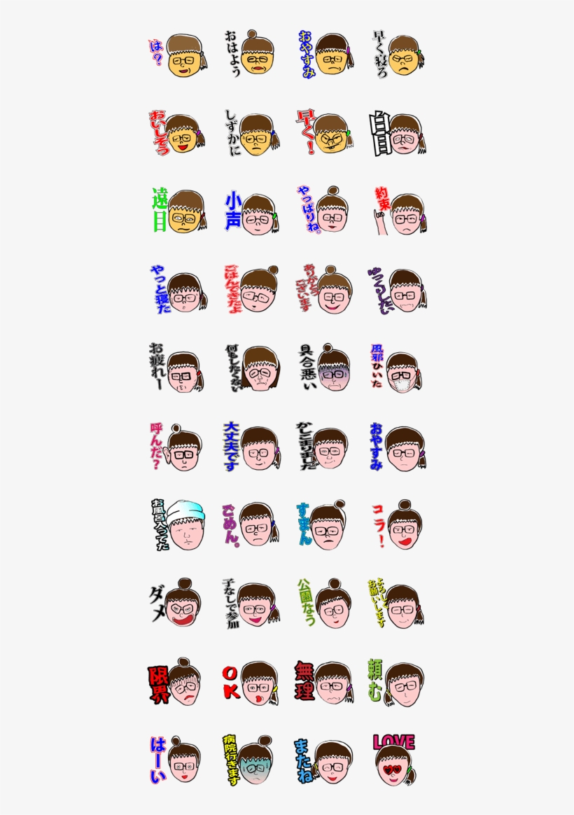 Angry Mom Keori - けん さく と えんじん スタンプ, transparent png download