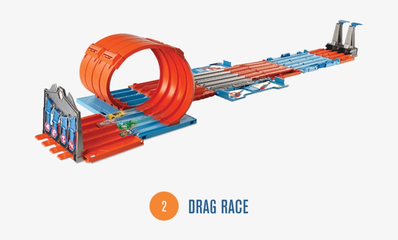 Blow The Lid Off Traditional Track Play This Race Party - Hot Wheels Track Builder System Race Crate, transparent png download