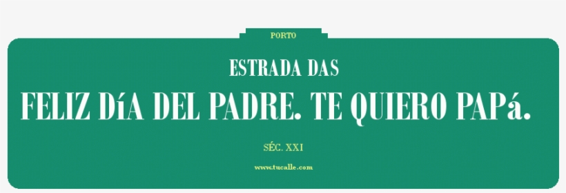 Cartel De Estrada Das Feliz Día Del Padre - Elle, transparent png download