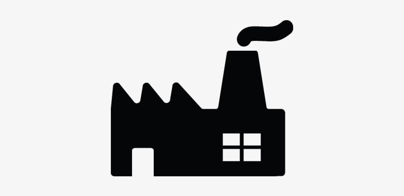 Manufacture, Industrial, Manufacturing Factory, Industry, - Silhouette, transparent png download
