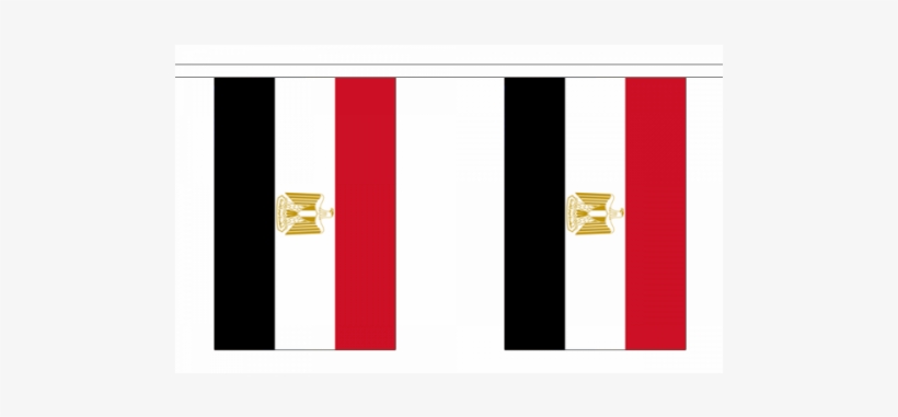 Egypt Flag Bunting - Flag Of Egypt, transparent png download