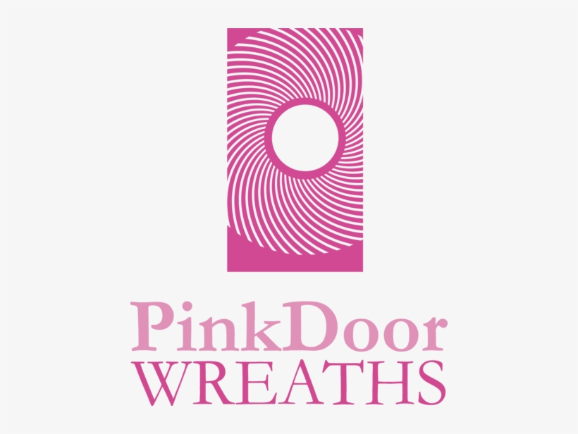 Pink Door Wreaths - Circle, transparent png download
