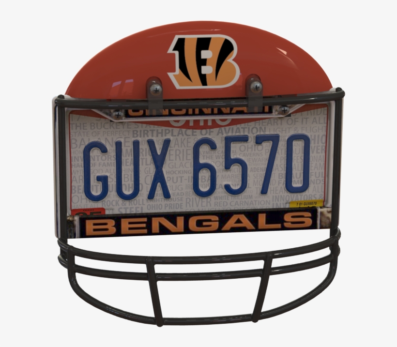 Cincinnati Bengals Helmet Frame - Cincinnati Bengals Putting Green Runner 18 Inch X 72, transparent png download