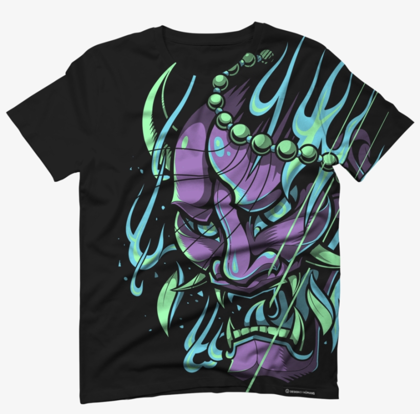 Oni Mask By Mr-nicolo - Oni, transparent png download